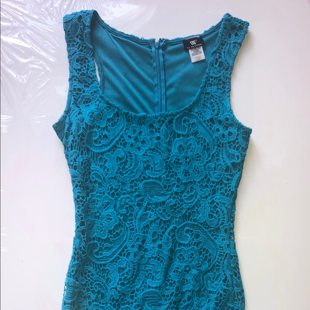 Blue Tight Fitted Dress